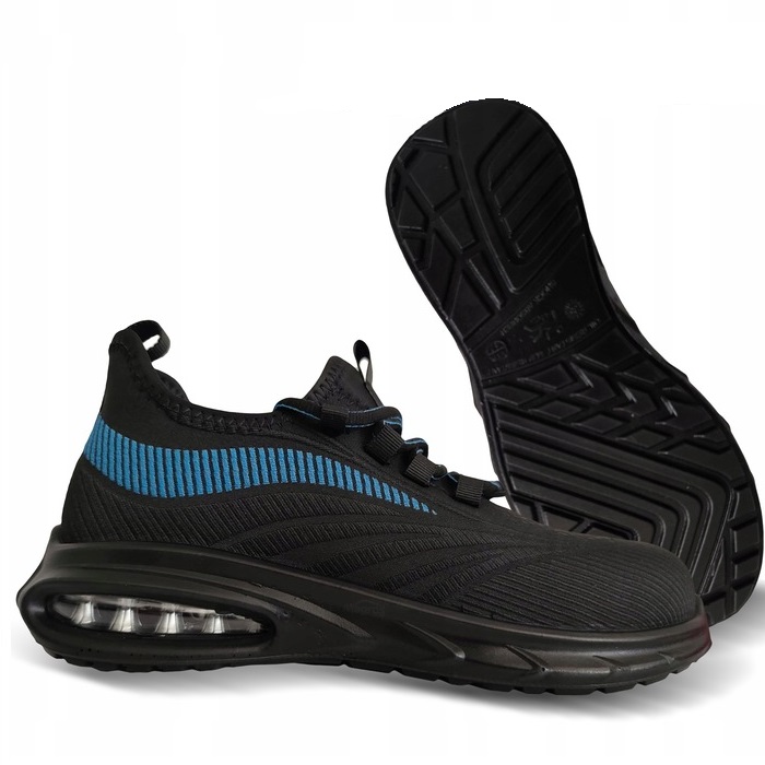 Buty Robocze Półbuty Ochronne Męskie Sportowe Adidasy z Podnoskiem Stalowym Arhem 605 S1 SR 40-46