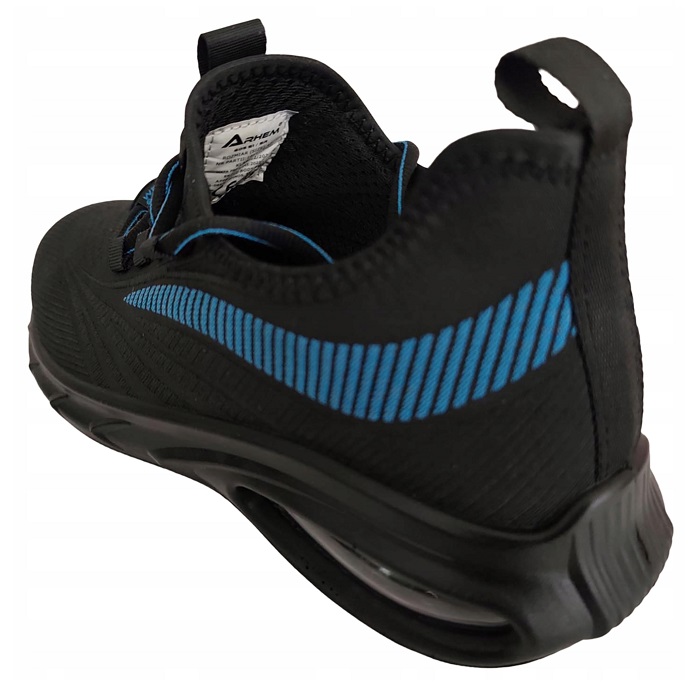 Buty Robocze Półbuty Ochronne Męskie Sportowe Adidasy z Podnoskiem Stalowym Arhem 605 S1 SR 40-46 - obrazek 9