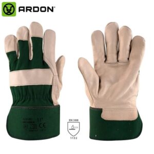 Ardon Bremen Rękawice Wzmacniane Skórą Licową r. 10,5