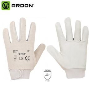 Ardon Percy Rękawice Budowlane Skóra Kozia Krótkie Rzep r.7,8,10