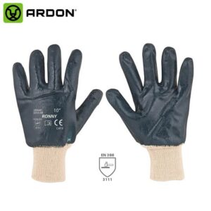 Ardon Ronny Rękawice Robocze Nitrylowe z Mankietem r.10