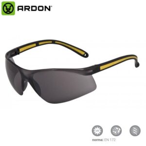 Ardon M8100 Lekkie Sportowe Okulary Ochronne Dymne Nieparujące UV