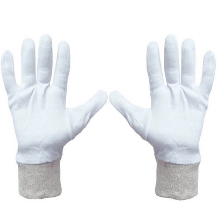 Rękawice Robocze Bawełna Białe Rękawiczki Wkłady Ardon Corey 7-10 Komsetyczne