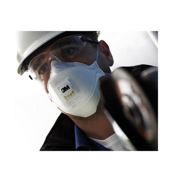 Maska Półmaska 3M 9332+Przeciwpyłowa Filtrująca 3M™ Aura™+ z Zaworem Pył Kurz FFP3