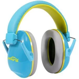 MAGROS Nauszniki Ochronne Dziecięce Wygłuszające Dla Dzieci Słuchawki Przeciwhałasowe Ochronniki Słuchu wiek 3+